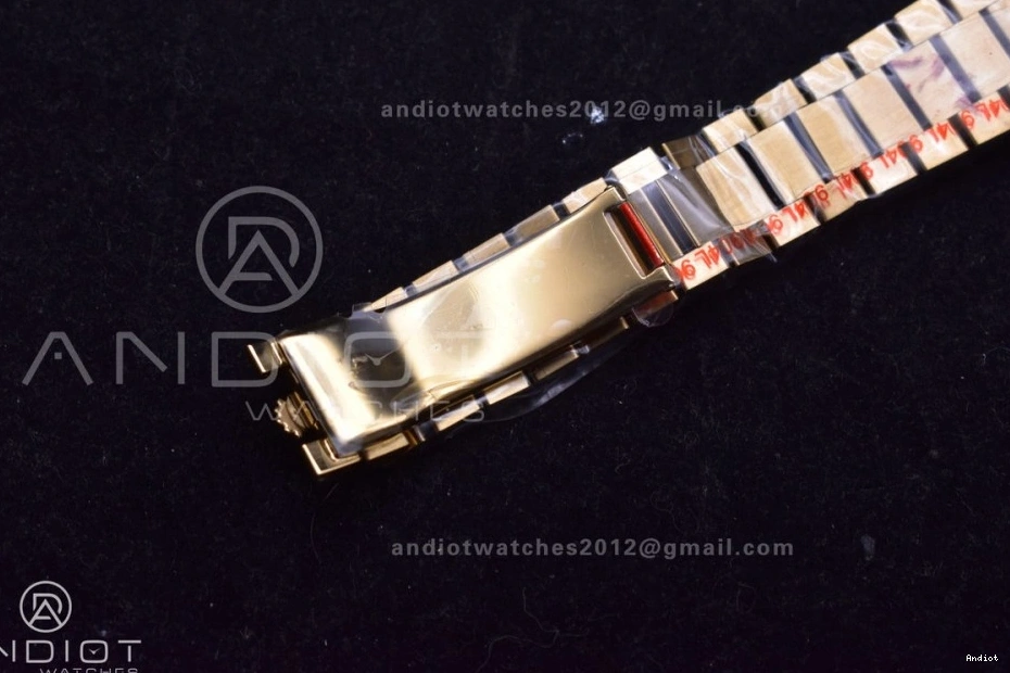 QF V5 Edition Bracelet Dial 36 President Best Weight) Steel on Gold vr3255 YG DayDate 904L (Gain 1115